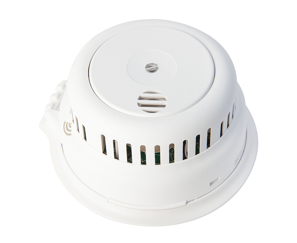 FireHawk Safety Products ABS Plastic Smoke Alarm Smoke Detector, 85 dB, 240 V