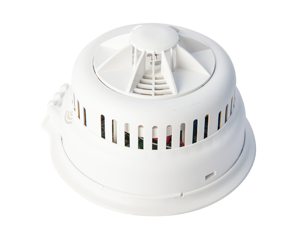 FireHawk Safety Products ABS Heat Detector Heat Detector, 85 dB, 240 V