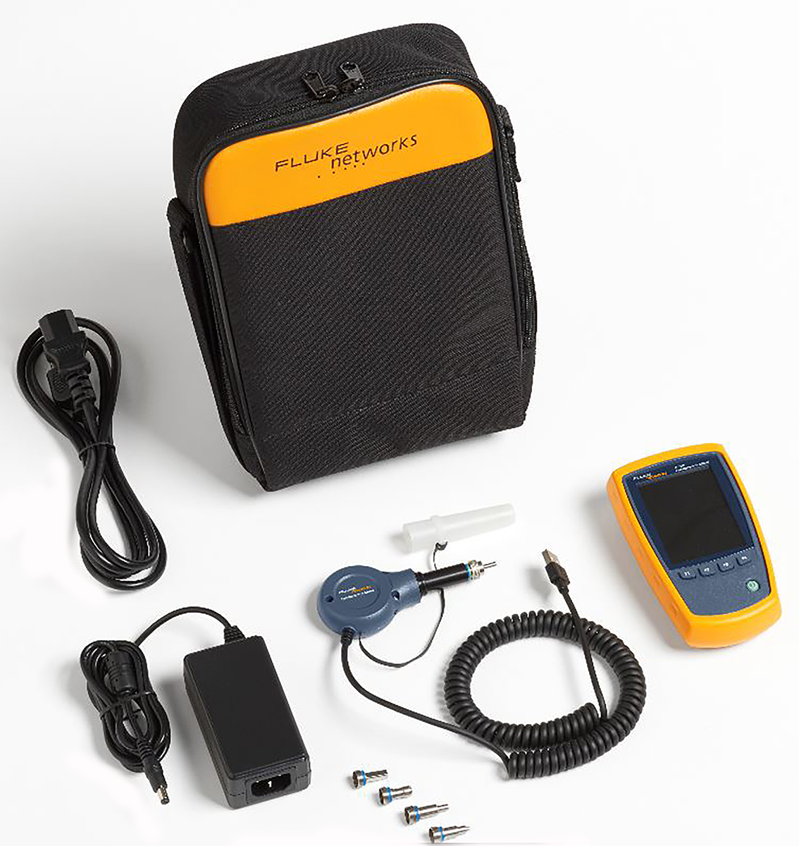 fi-500 Fluke Networks FI-500 Single & Multimode Fibre Optic Test Kit