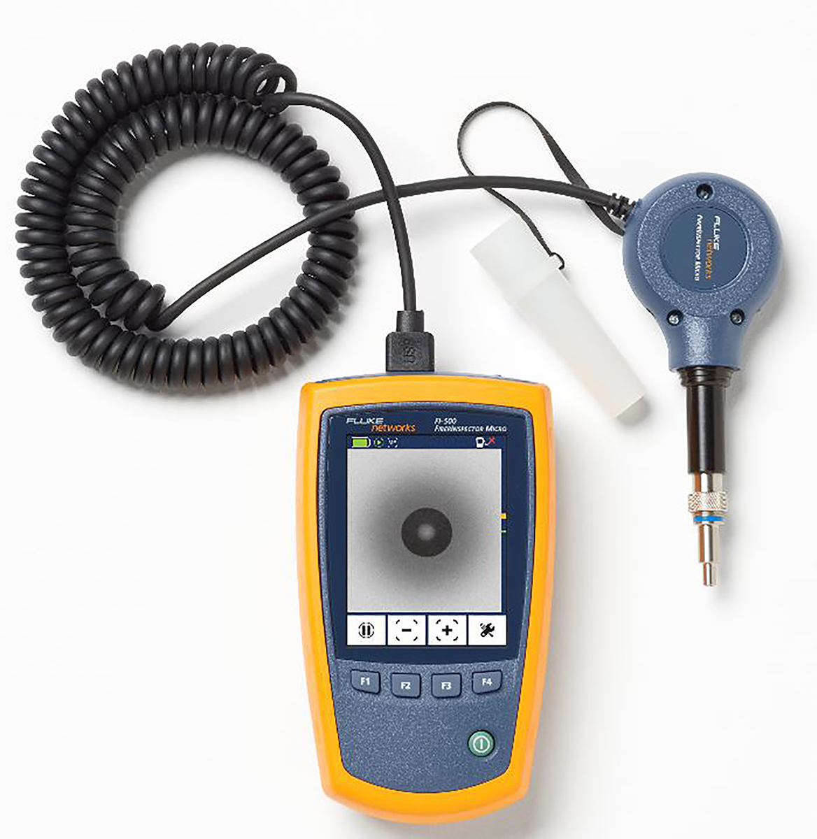 fi-500 Fluke Networks FI-500 Single & Multimode Fibre Optic Test Kit