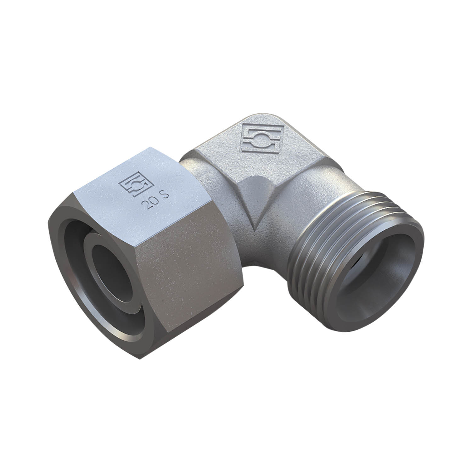 Stauff, FI-EWD-12L-V-W3-DKO Zinc, Nickel Surface Coated
