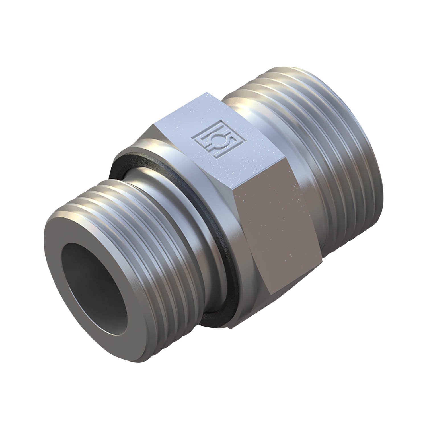 Stauff, FI-GE-15LR-WD-B-W3 Zinc, Nickel Carbon Steel