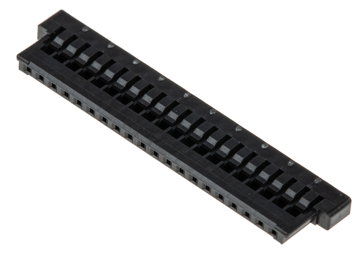 JAE, FI 1.25 mm Pitch 20 Way 1 Row Straight, Cable LVDS Connector, Plug Housing, Crimp