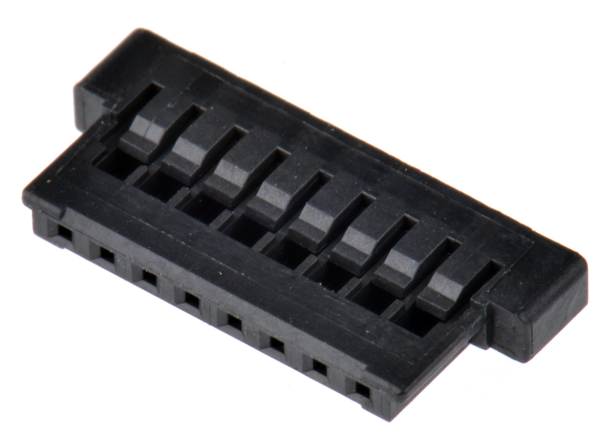 fi-s8s JAE, FI 1.25 mm Pitch 8 Way 1 Row Straight, Cable LVDS Connector, Plug Housing, Crimp