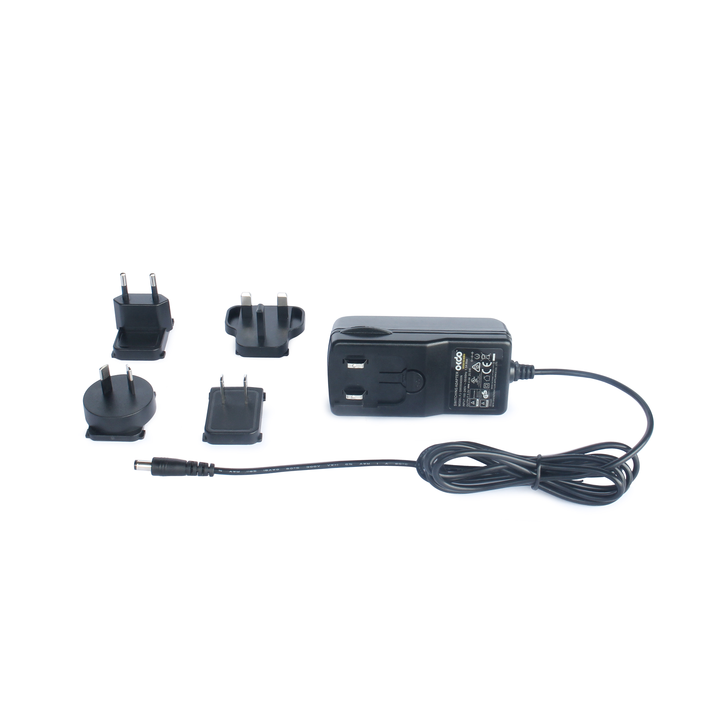 fj-528h Okdo 20 W AC/DC Adapter Interchangeable 5V dc Output, 4 A