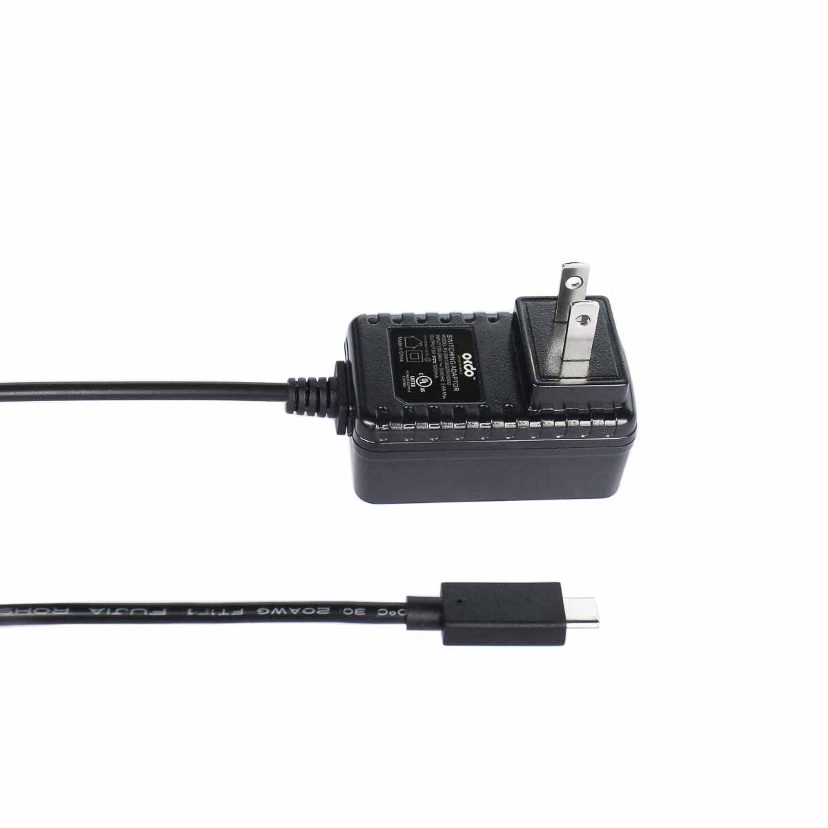 fjos2003010 Okdo Raspberry Pi Power Supply USB Type C with US Plug Type, 1.5 m