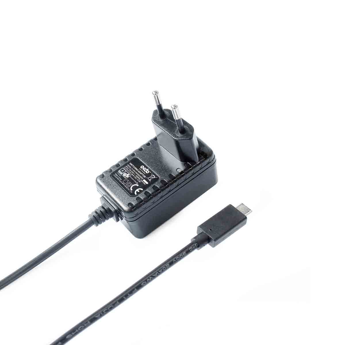 fjos2003012 Okdo Raspberry Pi Power Supply USB Type C with EU Plug Type, 1.5 m