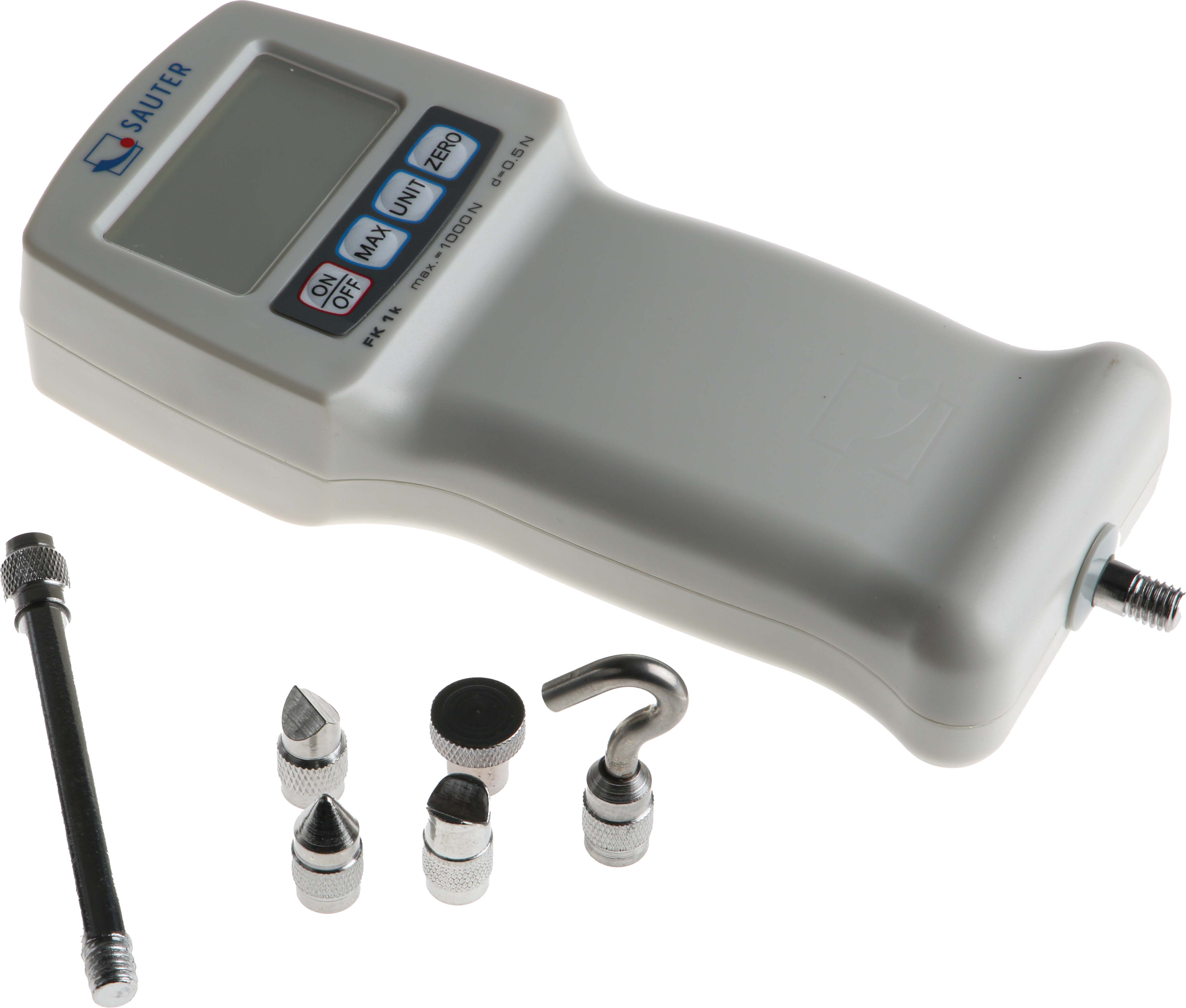 Sauter FK 1K Force Gauge 1000 Hz, Range: FK, Resolution: 0.5 N