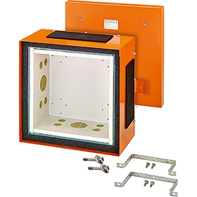 HENSEL FK Series Orange Sheet Steel Junction Box, IP55, 160 mm, 255mm 255 mm