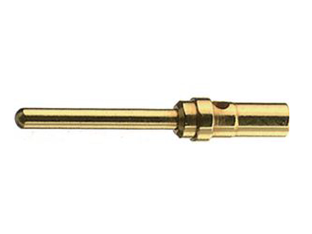 FCT from Molex, 173112 Series, Male Crimp D-Sub Connector Contact, Gold over Nickel Pin 20 AWG