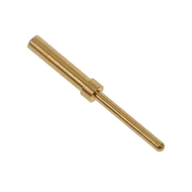 FCT from Molex, 173112 Series, size 0.76 mm Male Crimp D-Sub Connector Contact, Gold over Nickel Pin 22 AWG
