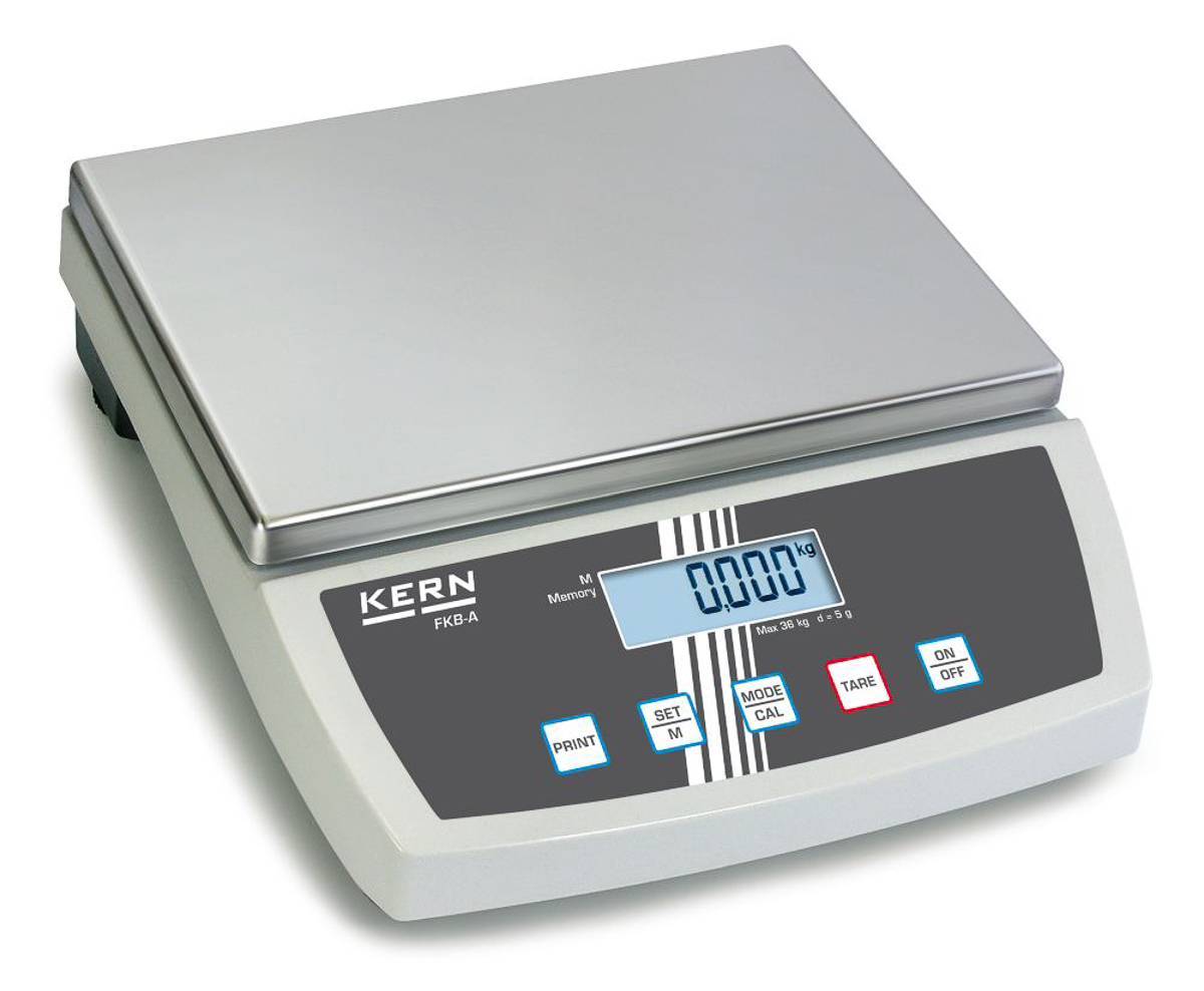 Kern FKB 65K1A Bench Weighing Scale, 65kg Weight Capacity