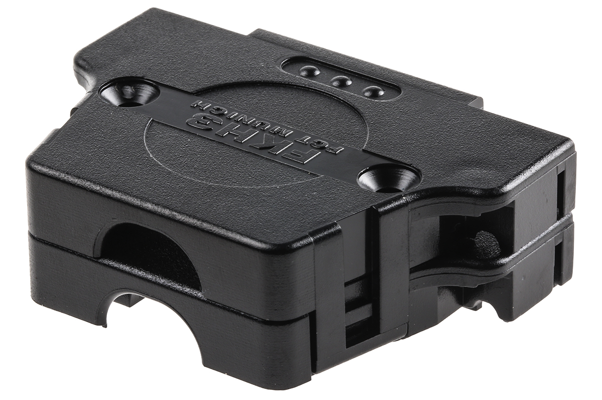 fkh3-5779-1731110497 FCT from Molex FKH Series ABS Straight D-Sub Backshell, 25 Way