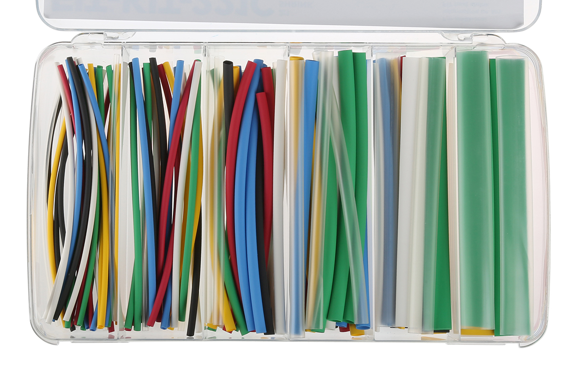 Alpha Wire Heat Shrink Tubing, Assorted 2:1 Ratio, FIT Shrink Tubing Series