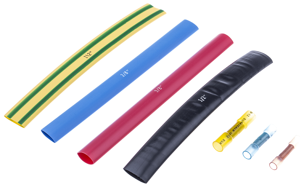 Alpha Wire Heat Shrink Tubing, Assorted, FIT Shrink Tubing Series
