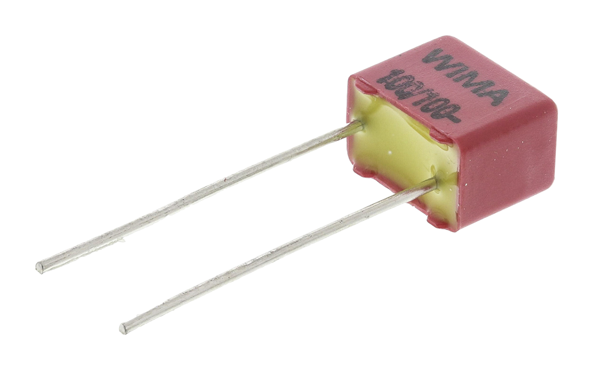 WIMA FKP2 Film Capacitor, ±5 %, 100 pF 100 V dc 63V ac, Through Hole