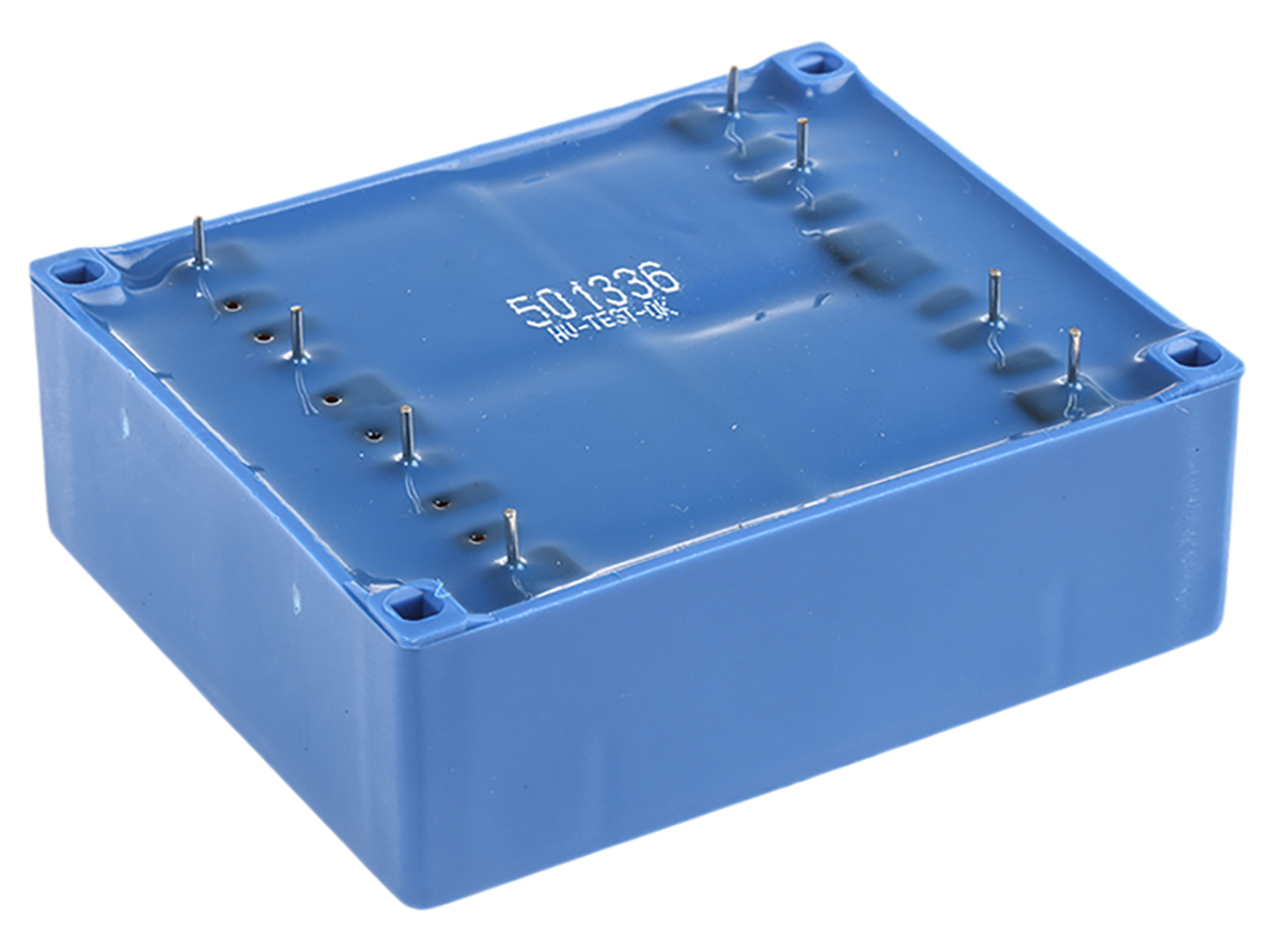 fl-1018 Block 18 V ac 2 Output Pin PCB Transformer, DIN EN 61558-2-1, C-UL-US, IEC 61558-2-1, VDE 0570 Teil 2-1, UL 94 V-0, VDE