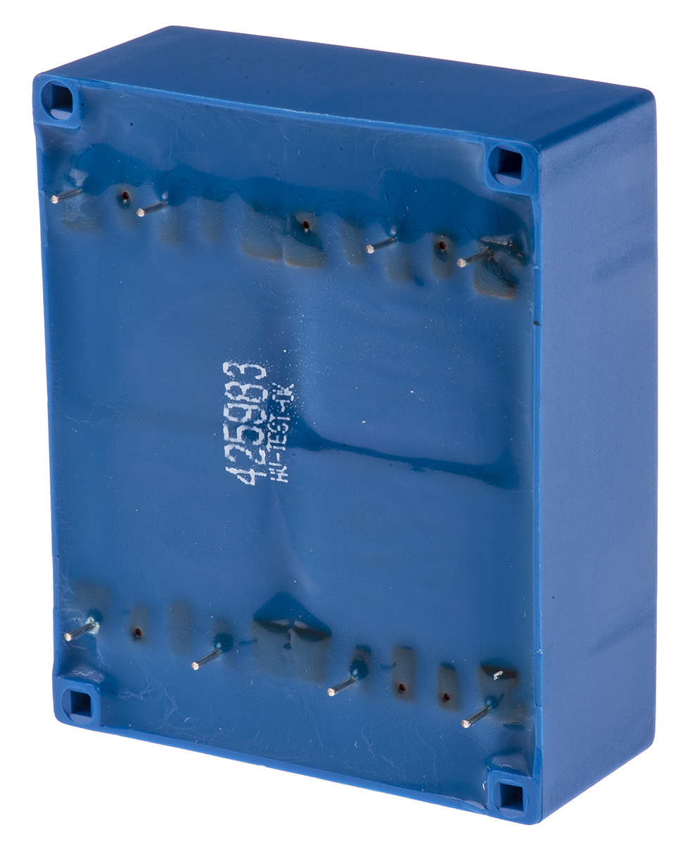 fl-1412 Block 12 V ac 2 Output Pin PCB Transformer, IEC 61558-2-4, DIN EN 61558-2-1, VDE 0570 Teil 2-6, ENEC 10 (VDE), VDE 0570