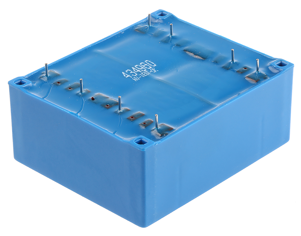 fl-1815 Block 15 V ac 2 Output Pin PCB Transformer, C-UL-US, VDE 0570 Teil 2-1, IEC 61558-2-1, IEC 61558-2-4, DIN EN 61558-2-6,