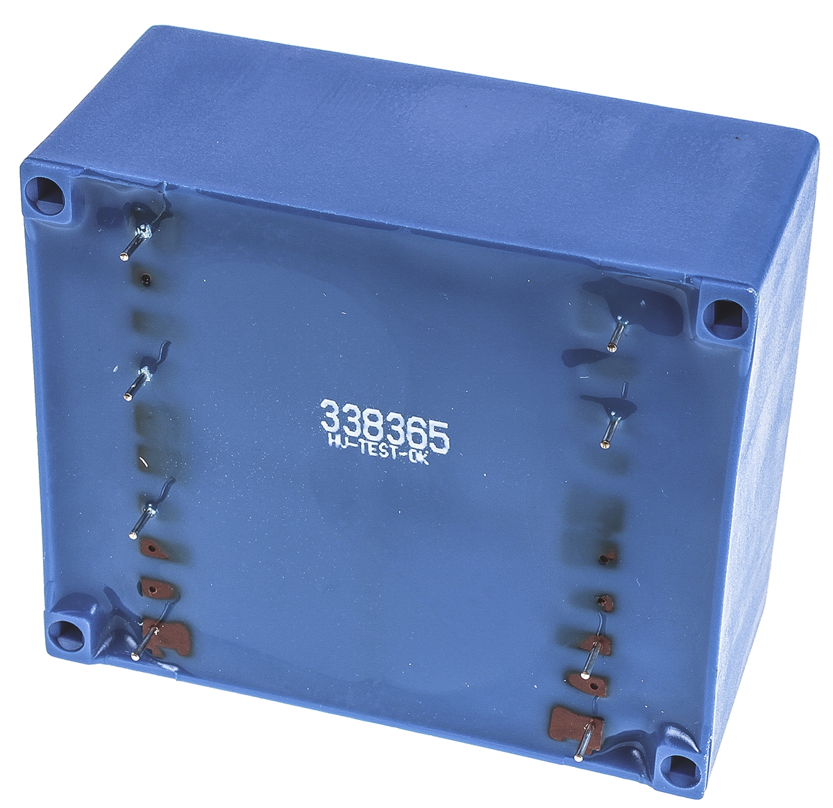 fl-249 Block 9 V ac 2 Output Pin PCB Transformer, IEC 61558-2-1, VDE 0570 Teil 2-6, IEC 61558-2-4, ENEC 10 (VDE), UL 94 V-0,