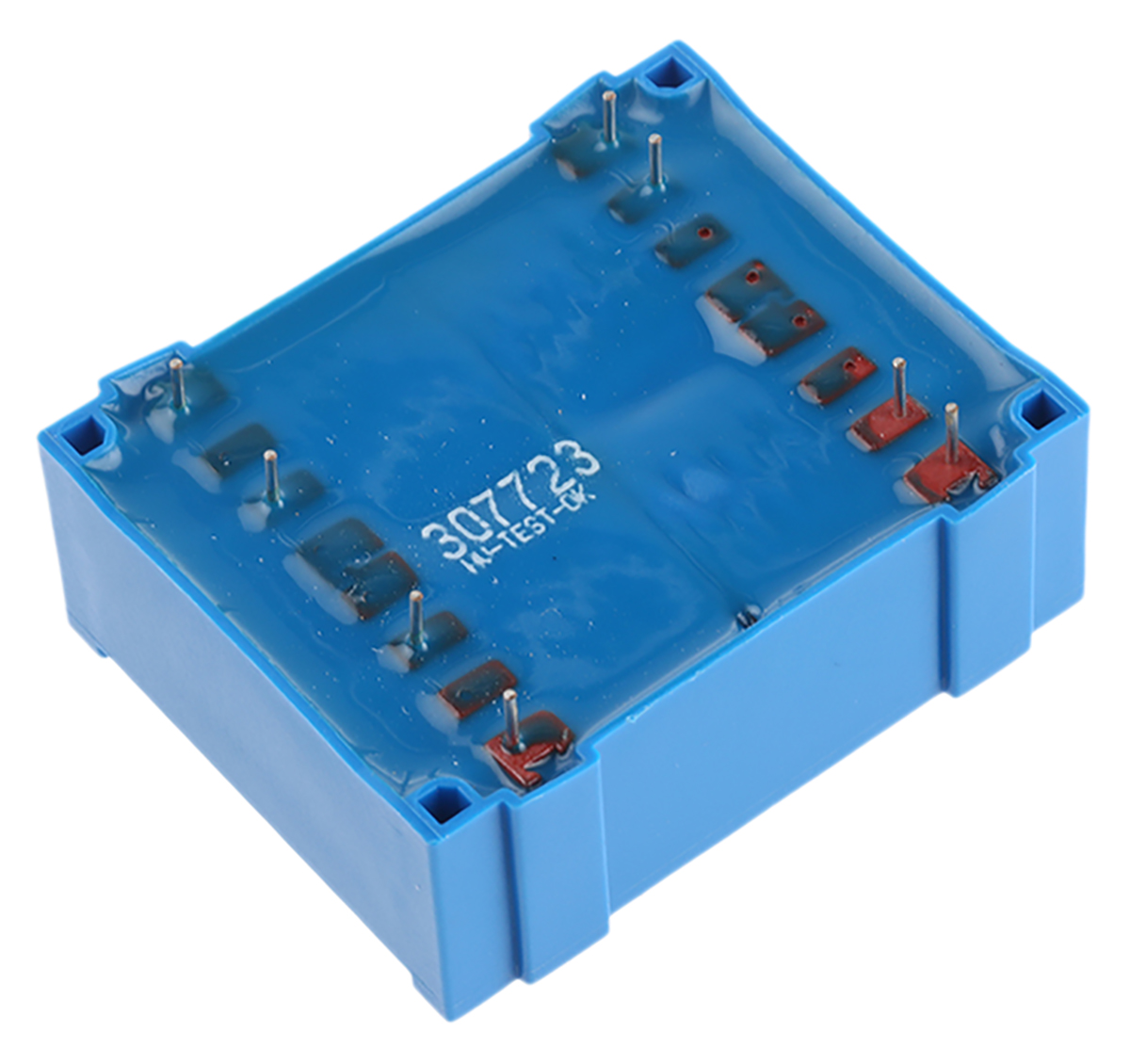 fl-412 Block 12 V ac 2 Output Pin PCB Transformer, UL 94 V-0, IEC 61558-2-6, DIN EN 61558-2-6, VDE 0570 Teil 2-1, DIN EN