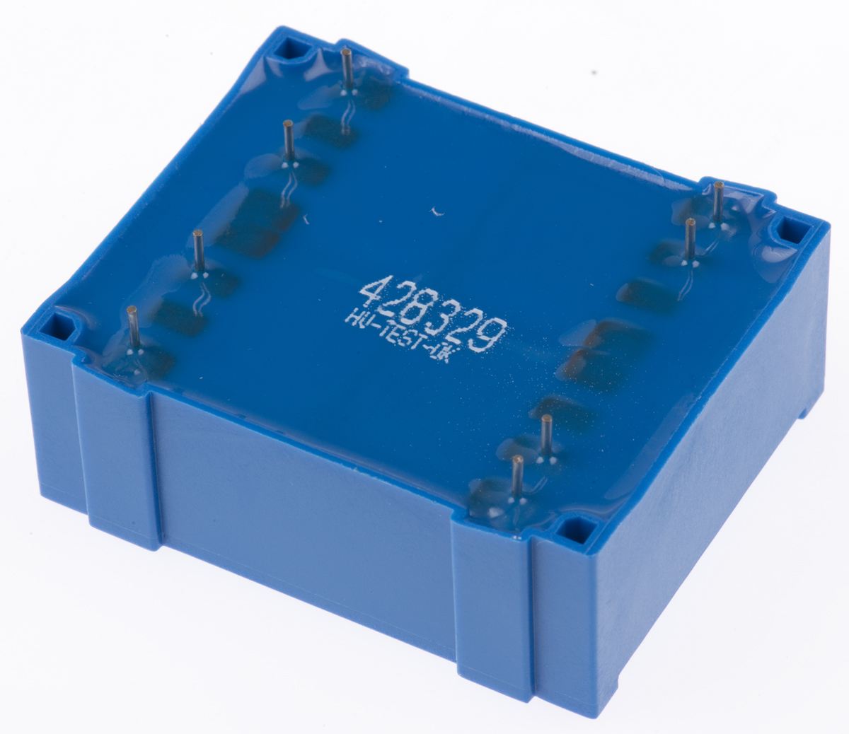 fl-49 Block 9 V ac 2 Output Pin PCB Transformer, VDE 0570 Teil 2-6, IEC 61558-2-6, IEC 61558-2-4, C-UL-US, UL 94 V-0, DIN EN