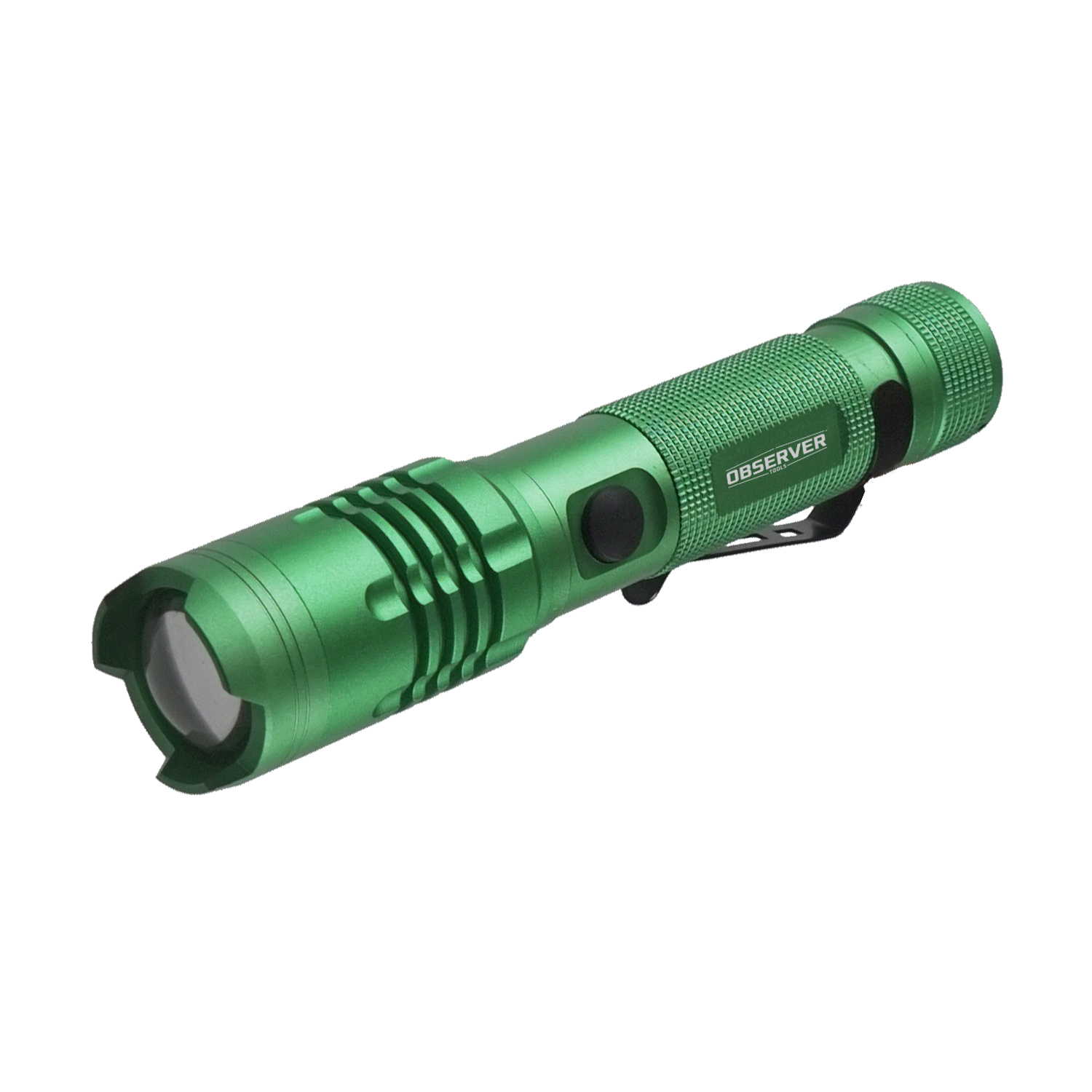 Observer Tools LED Torch Green Rechargeable