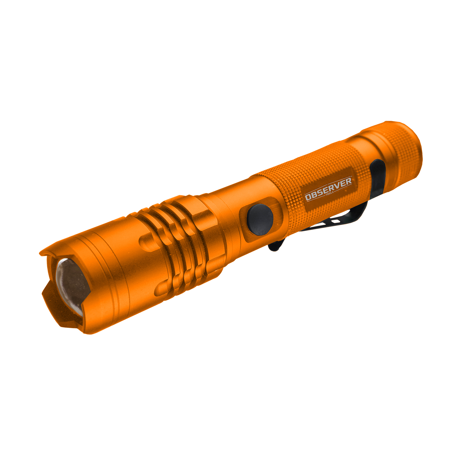 Observer Tools LED Torch Orange Rechargeable
