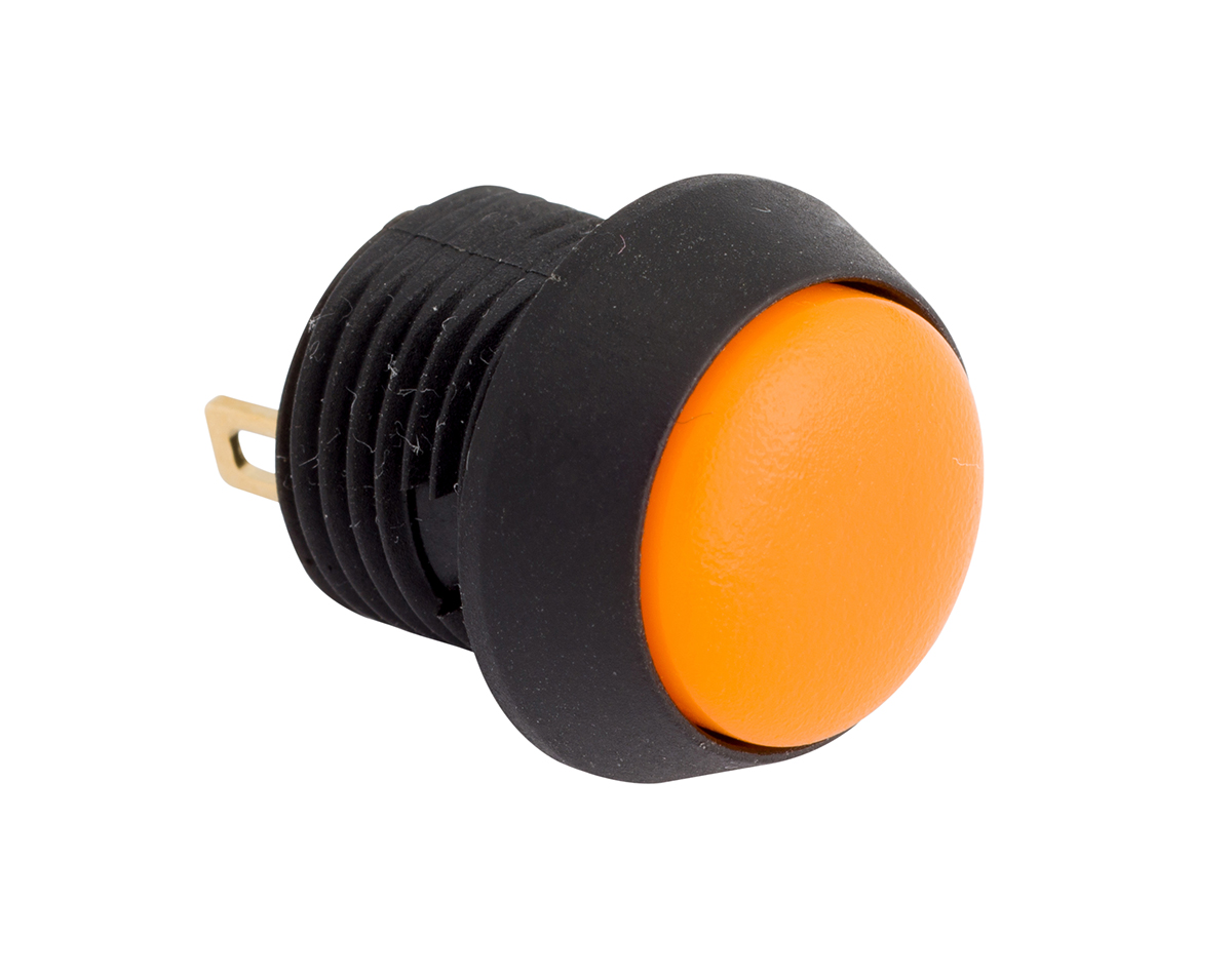 EOZ FL Series Illuminated Push Button Switch, Momentary, Panel, 13.5 mm Cutout, SPST, IP67