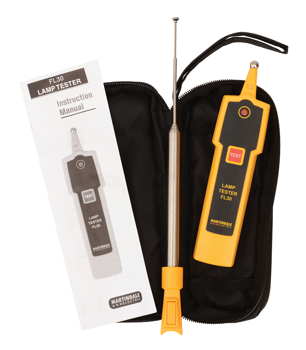 fl30 Martindale FL30 Lamp Tester 3000 V Pk-Pk, Operating Range 50 °C, Operating Range -10 °C