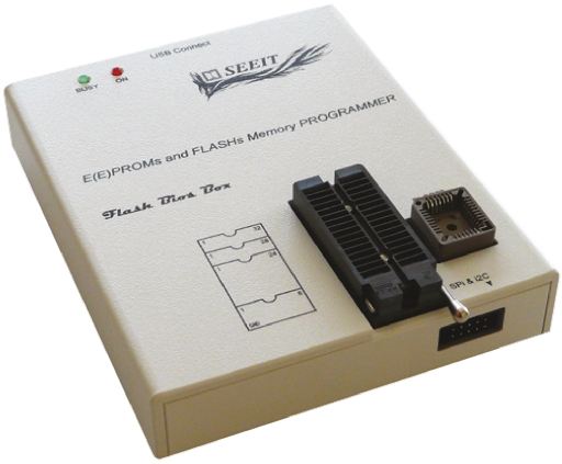 Seeit FlashBiosBox Chip Programmer, Universal Programmer for FLASH Memory Devices