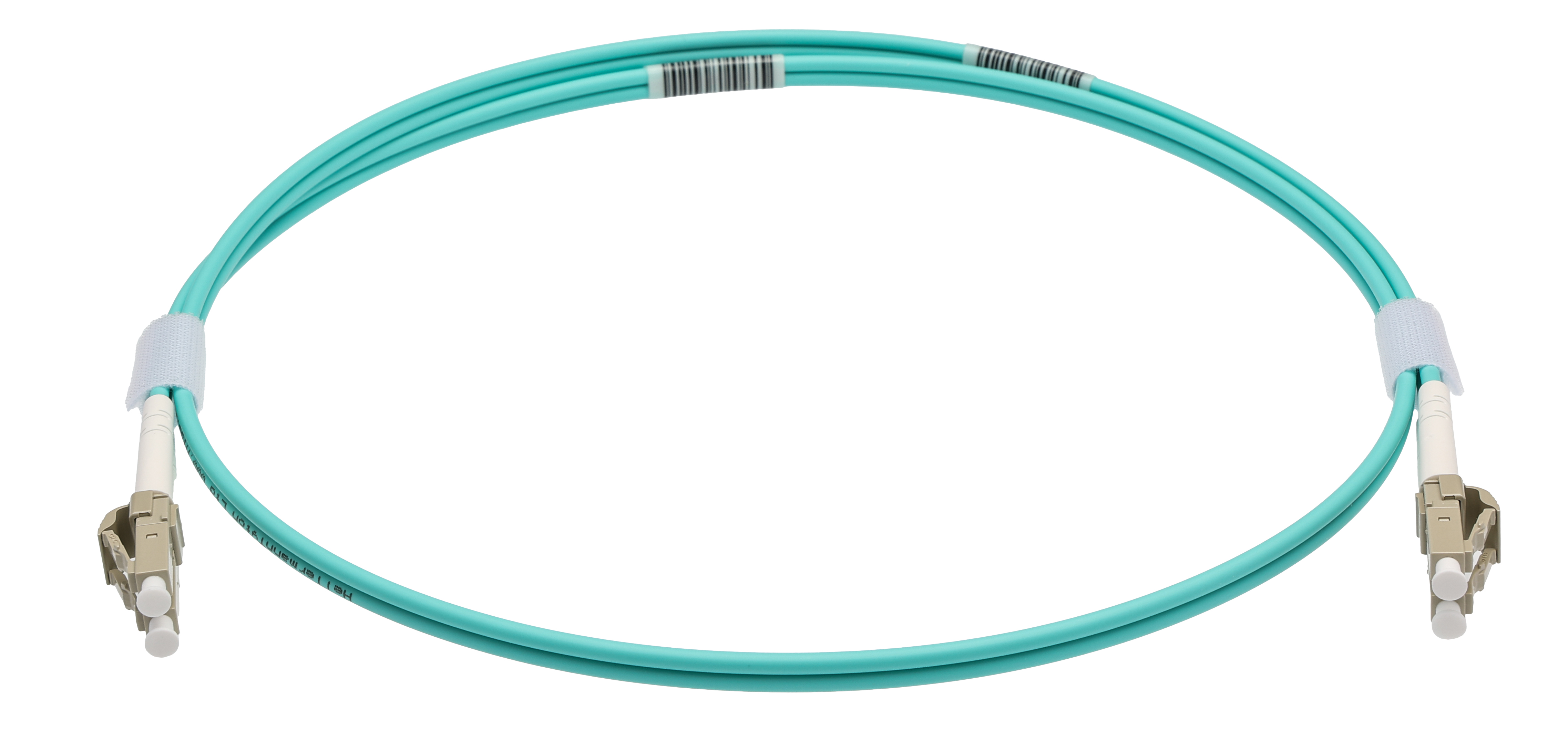 HellermannTyton Connectivity LC to to LC Fibre Optic Cable, Light Blue, 1 m