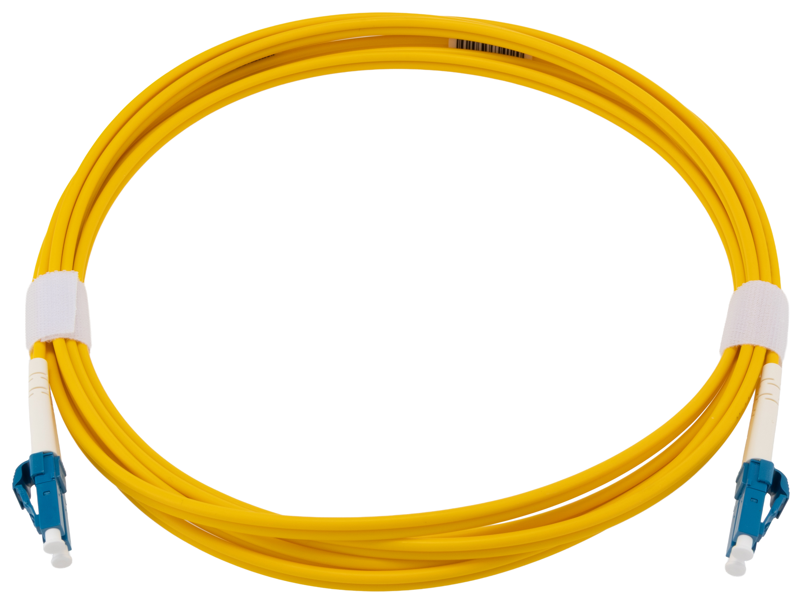 HellermannTyton Connectivity LC to to LC Fibre Optic Cable Low Smoke Free Halogen, Yellow, 3 m