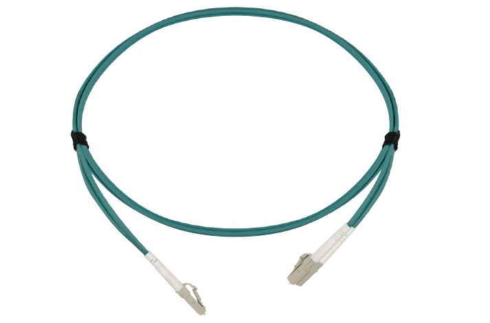 HellermannTyton Connectivity Fibre Optic Cable, 3 mm, Aqua, Yellow, 10 m