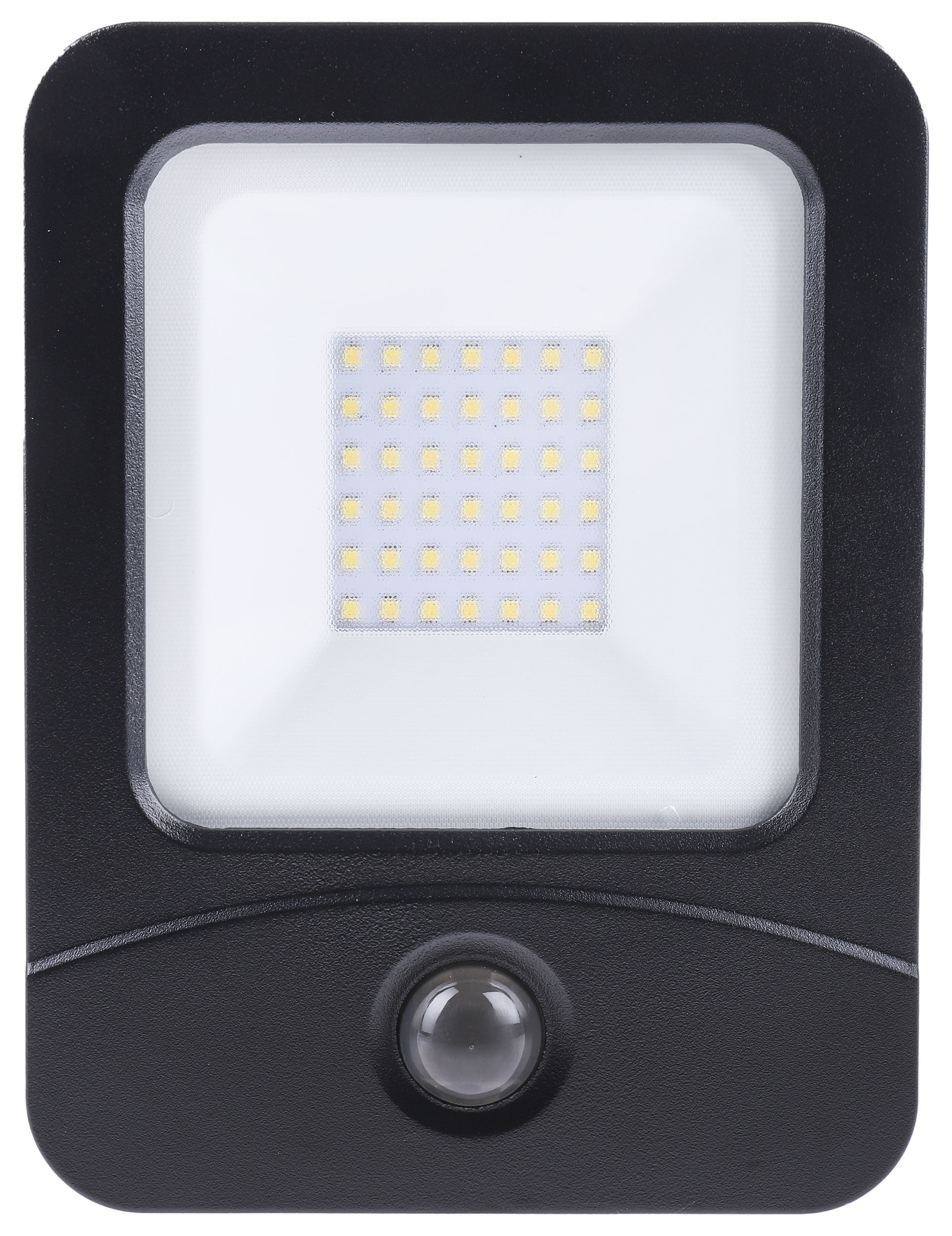 flex-pir-30-5k PowerLED Flex-PIR PIR Included Floodlight, 2835 LED, 30 W White, 3000 lm, IP65, 265V ac