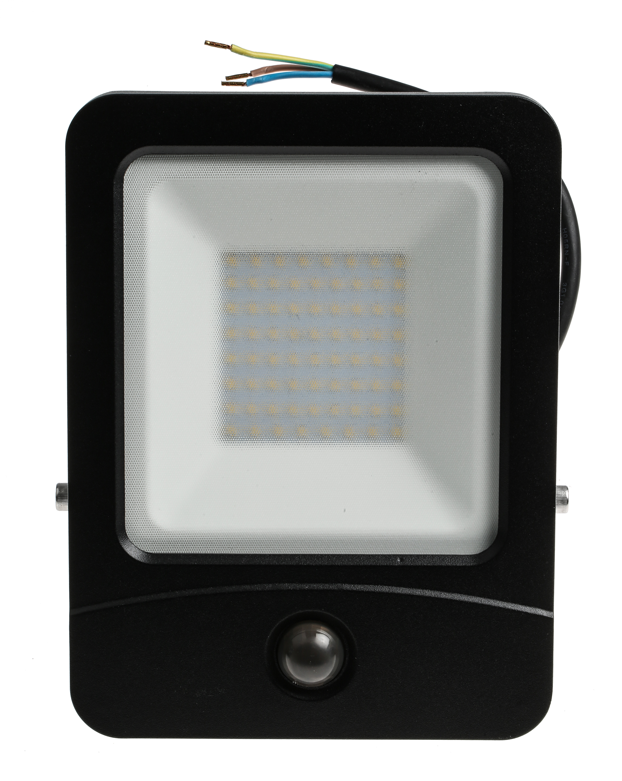 PowerLED Flex-PIR PIR Included Floodlight, 2835 LED, 50 W White, 5000 lm, IP65, 265V ac