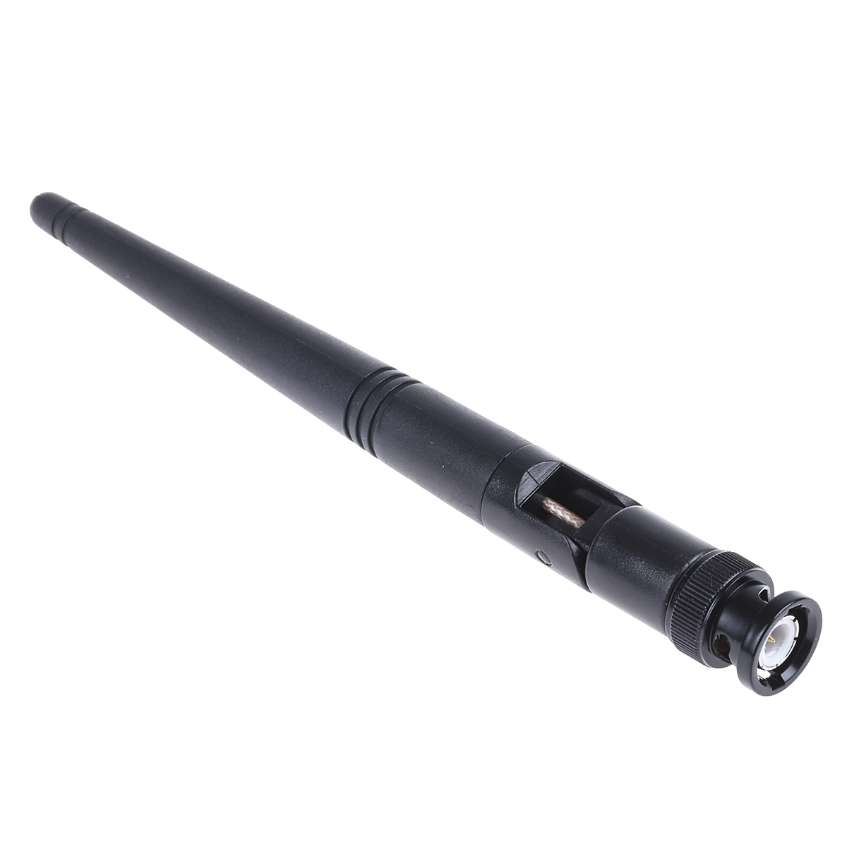 flexi-bnc90-433 RF Solutions FLEXI-BNC90-433 Whip Omni-Directional Antenna with BNC Connector, ISM Band