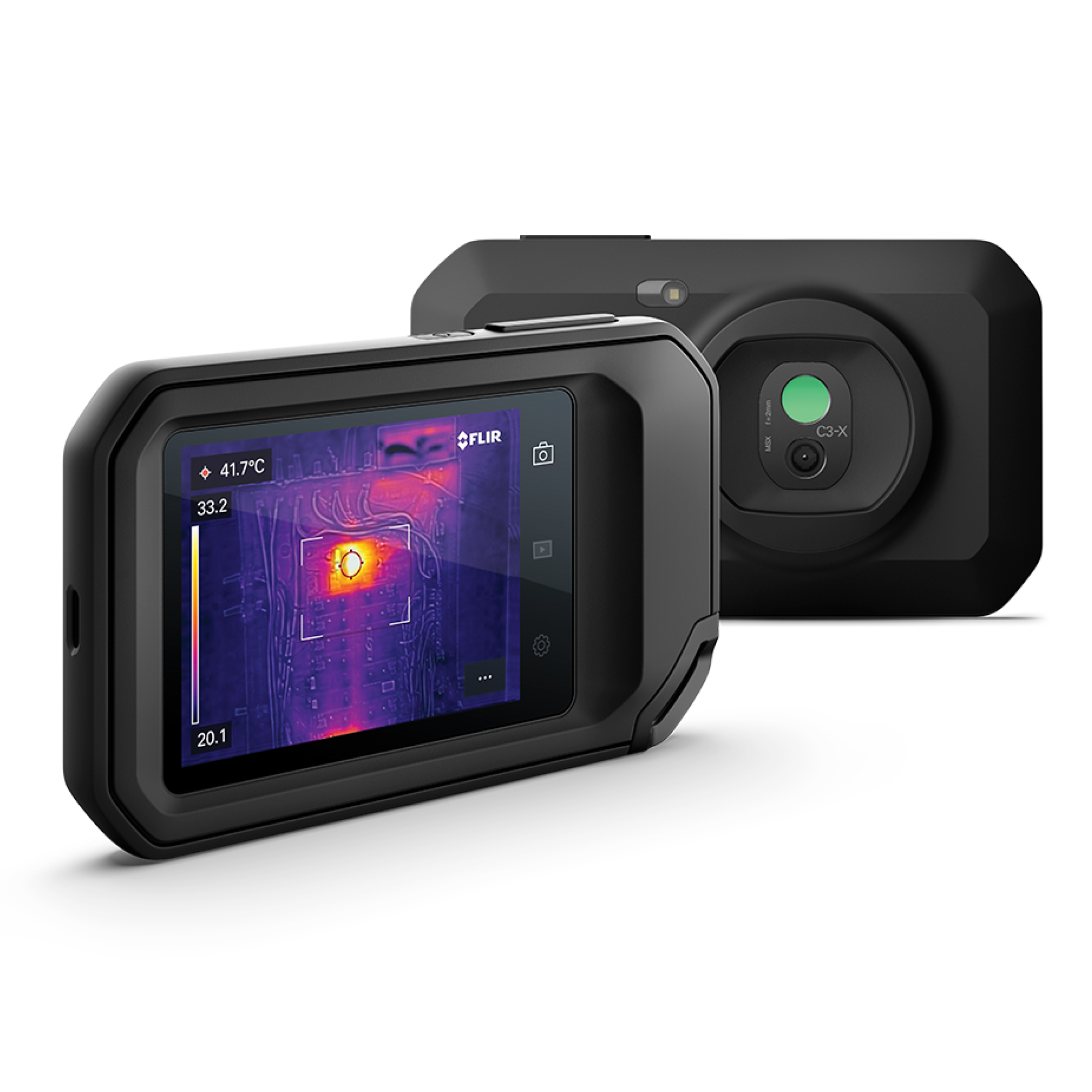 FLIR C3-X Thermal Imaging Camera with WiFi, 300 °C 128 x 96 pixel Detector Resolution