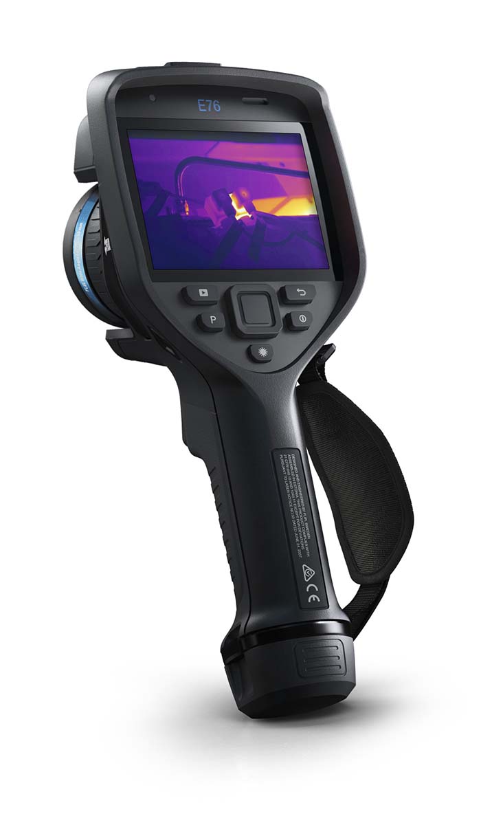 FLIR E76 24° Thermal Imaging Camera, 650 °C 320 x 240 Pixel Detector Resolution