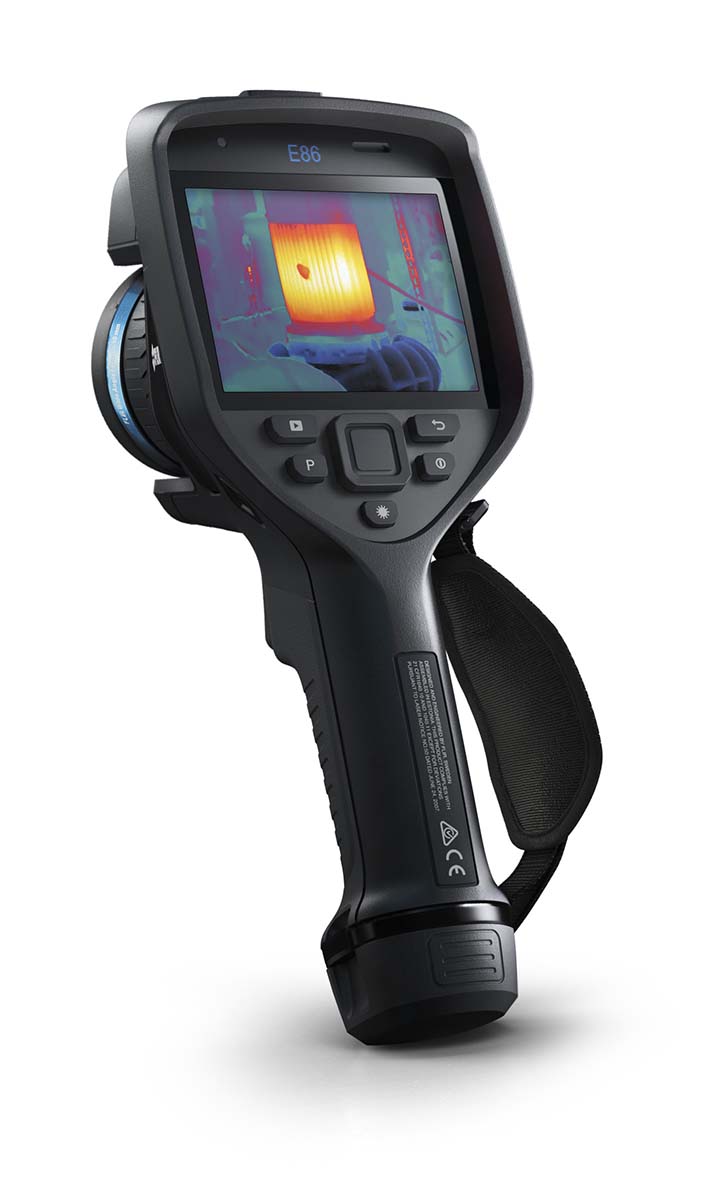 FLIR E86 24° Thermal Imaging Camera, 1500 °C 464 x 348 Pixel Detector Resolution