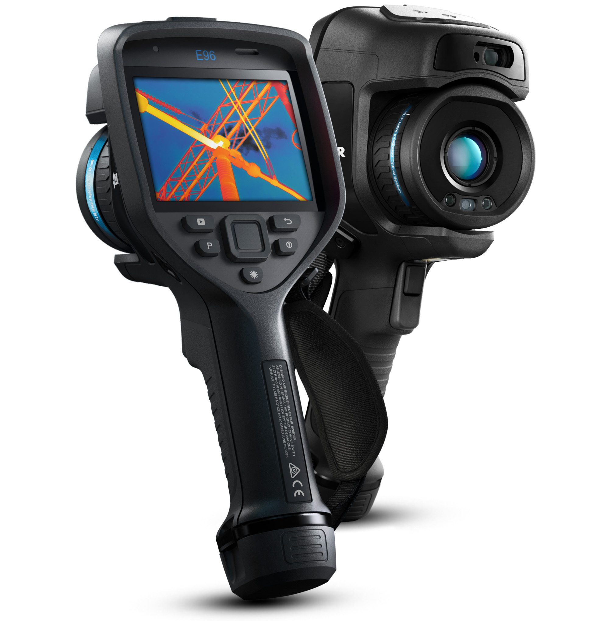 flir-e96-24 FLIR E96 24° Thermal Imaging Camera, 1500 °C 640 x 480 pixel Detector Resolution RSCAL