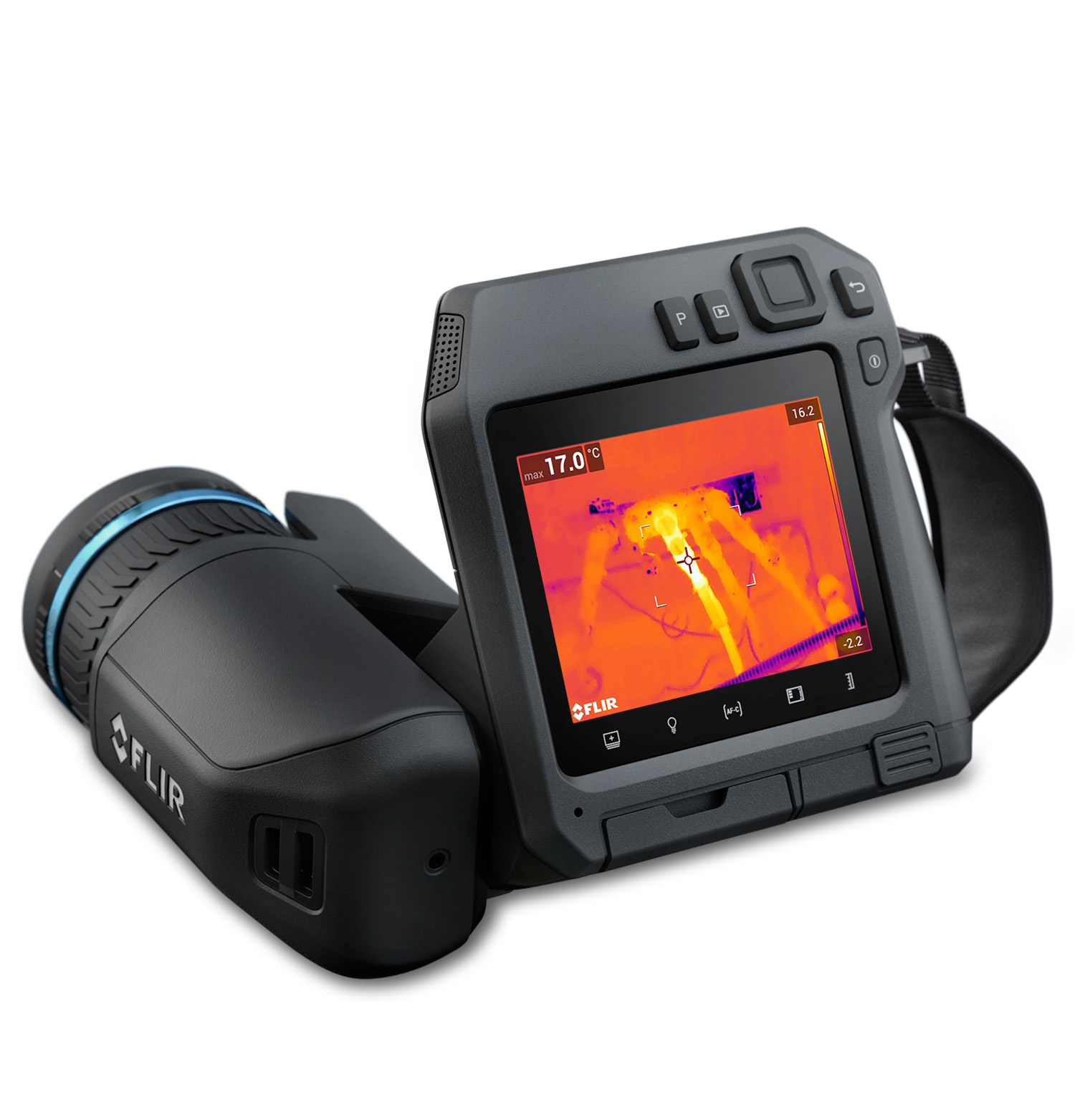 FLIR T540 T500 Bluetooth, WiFi, USB 2.0 Thermal Imaging Camera, 1500 °C 464 x 348 Pixel Detector Resolution RSCAL