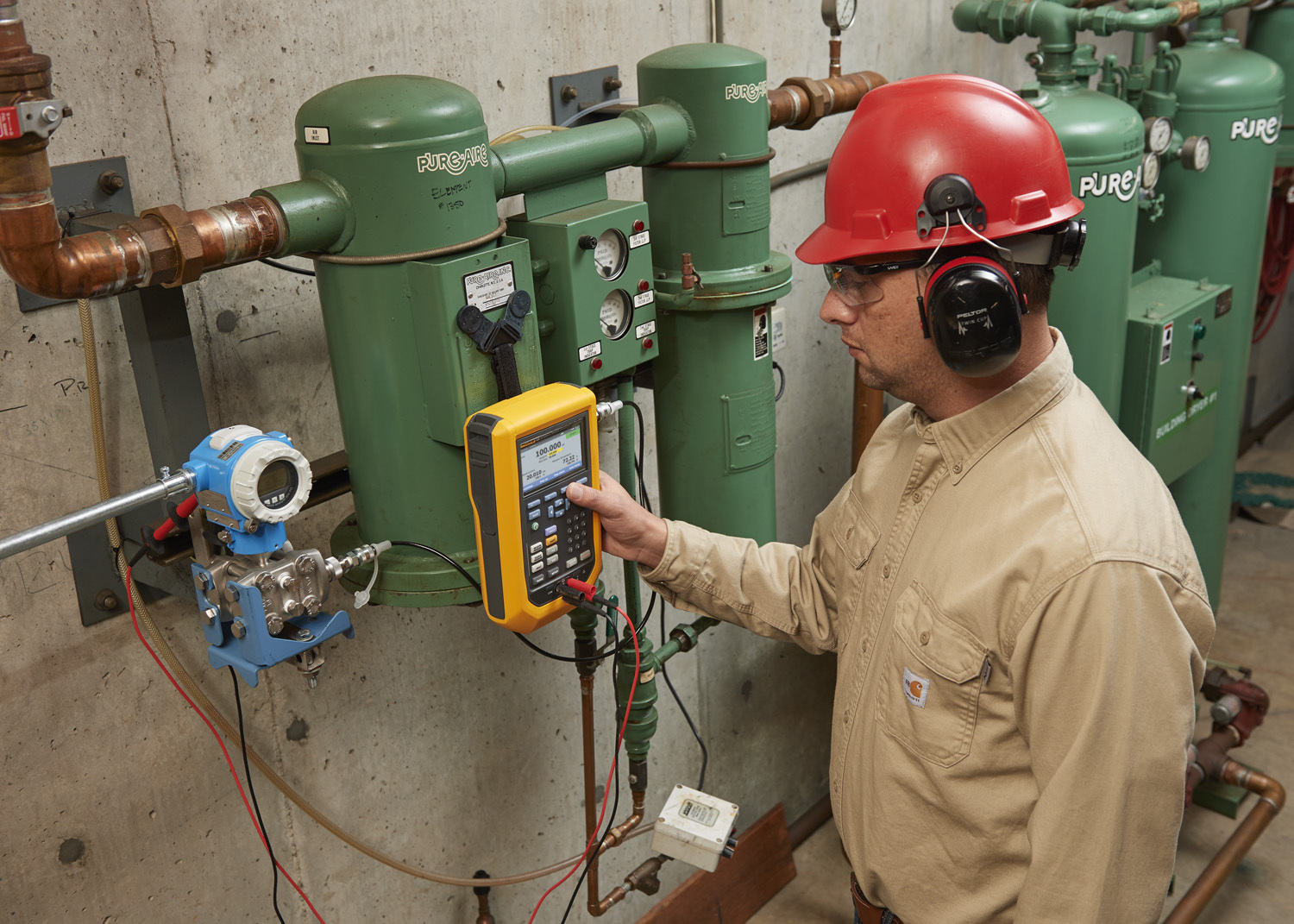 flk-729pro-4m Fluke -13 psi to 600 psi Pressure Calibrator, UKAS