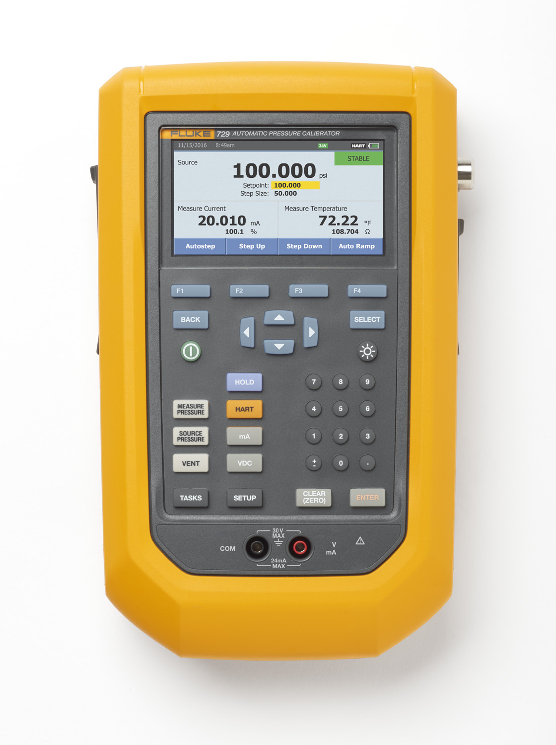 Fluke -13 psi to 1000 psi Pressure Calibrator, UKAS
