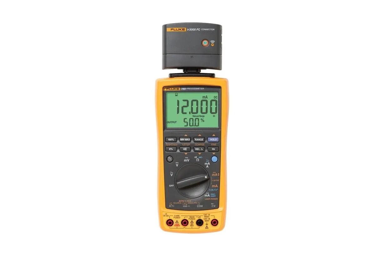 Fluke 789 Multi-Function Calibrator, 30 mA, 1000V ac 50 mm 203 mm 100mm, UKAS