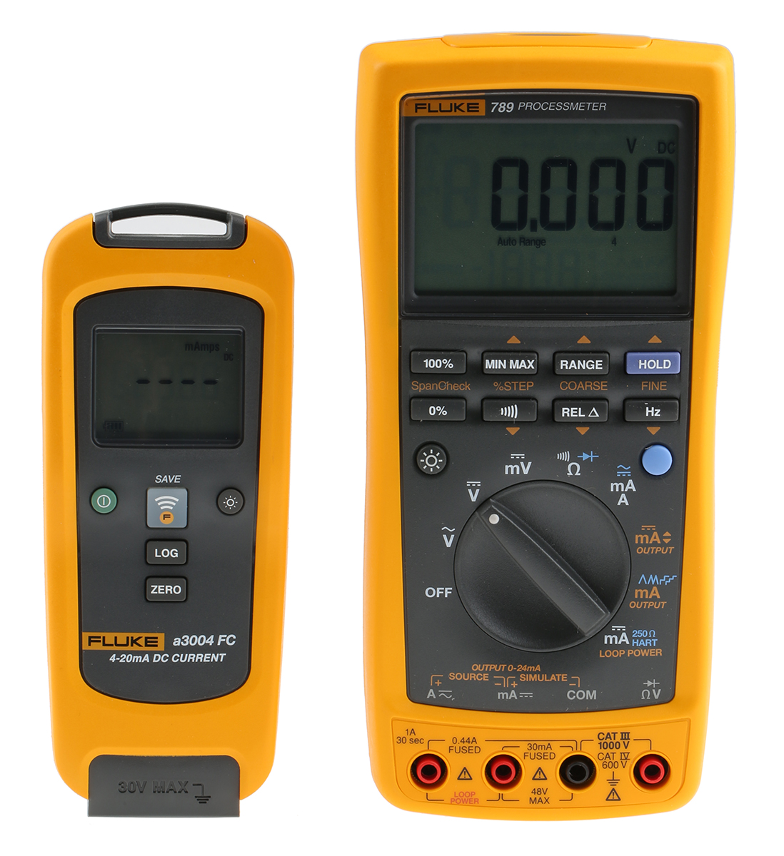 Fluke 789FC Multi-Function Calibrator, 1 A, 1000V 50 mm 100 mm 203mm