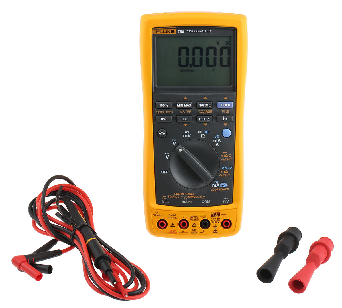 flk-789fc-makit Fluke 789FC Multi-Function Calibrator, 1 A, 1000V 50 mm 100 mm 203mm - RSCAL