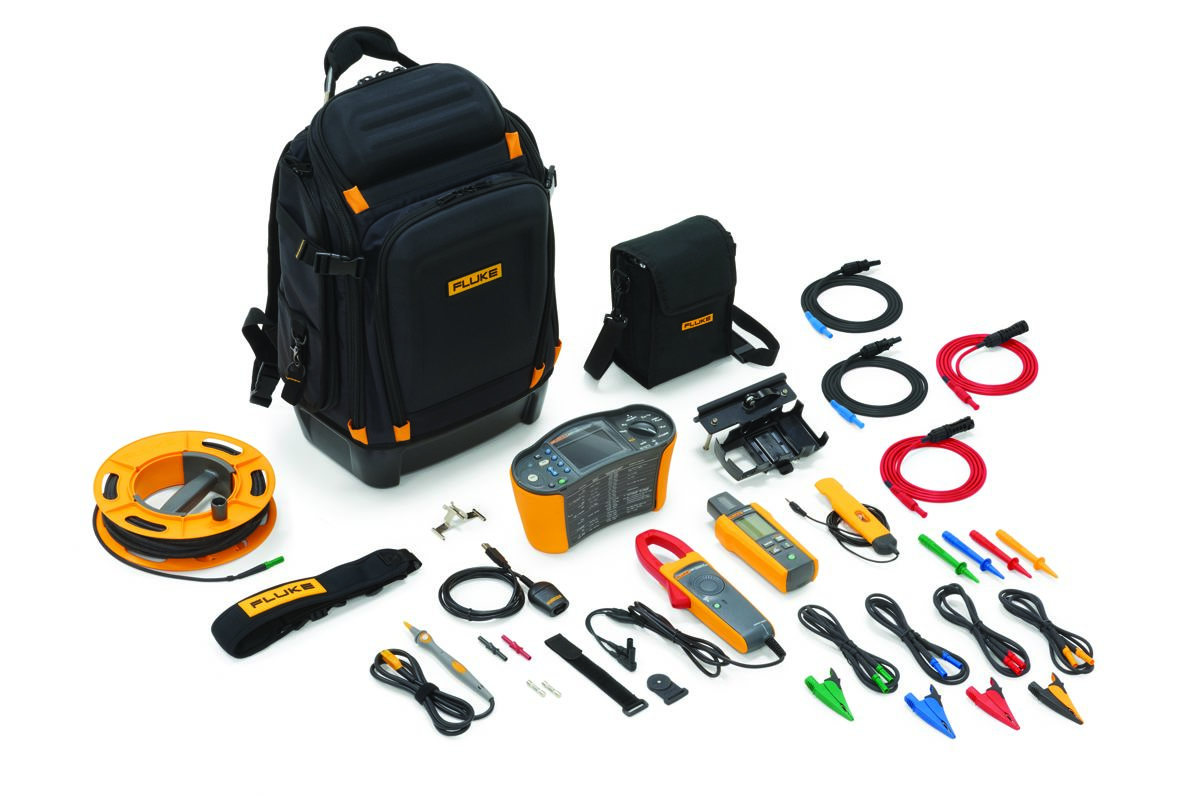 flk-smft-1000kit Fluke SMFT-1000 Solar Tools Kit Multifunction Tester 1000V Earth Resistance Measurement With Optical USB