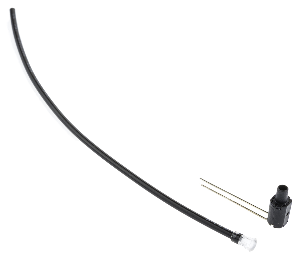 FLPR6.0-BC Bivar PCB 1-Way Straight Flexible LED Light Pipe Clear, Green, Red, 3 mm LED Included included