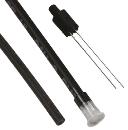 FLPV6.0-SBC Bivar Surface 1-Way Straight Flexible LED Light Pipe Clear, Clear, 3 mm LED Included included